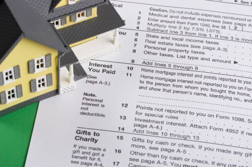 tax preparation paperwork