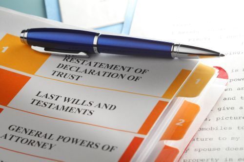organizing last will and testament